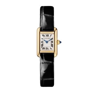 Cartier Tank Louis Cartier Montre Mini Model Mouvement Quartz Boitier Or Jaune WGTA0352