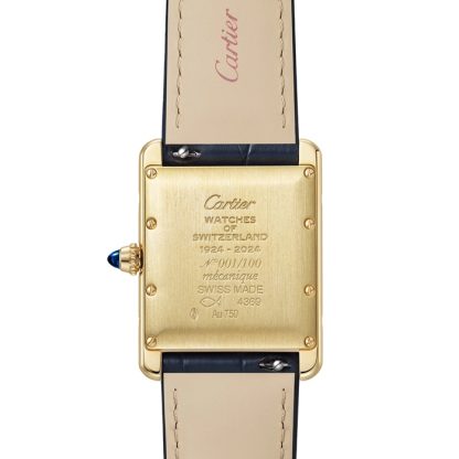 Cartier Tank Louis Cartier The Watches of Switzerland 100 Years Anniversary Exclusive Individuellement numérotée 1-100 WGTA0213 – Image 3
