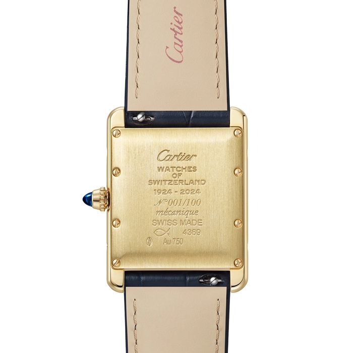 Cartier Tank Louis Cartier The Watches of Switzerland 100 Years Anniversary Exclusive Individuellement numérotée 1-100 WGTA0213 – Image 3
