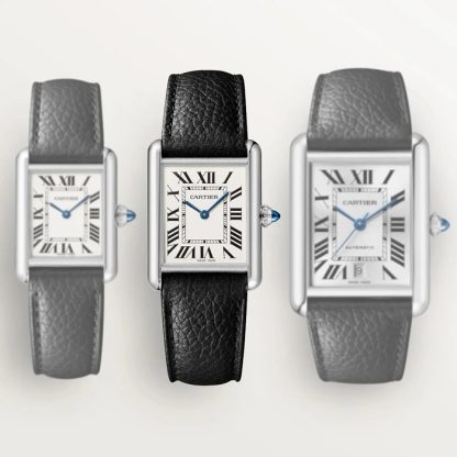 Cartier Tank Montre Must grand modèle Mouvement à quartz à haute autonomie Boîtier en acier WSTA0136 – Image 5
