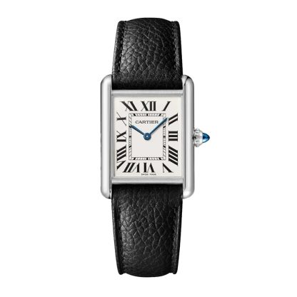 Cartier Tank Montre Must grand modèle Mouvement à quartz à haute autonomie Boîtier en acier WSTA0136