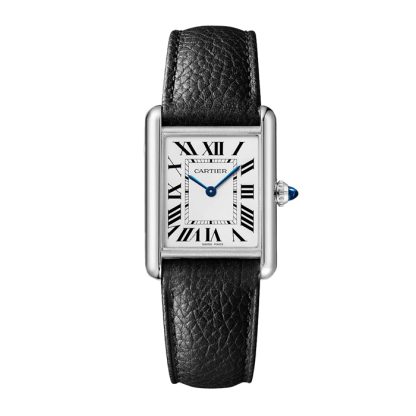 Cartier Tank Montre Must grand modèle Mouvement photovoltaïque SolarBeat Boîtier acier WSTA0138