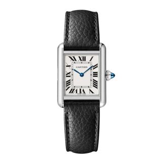 Cartier Tank Montre Must petit modèle Mouvement à quartz haute autonomie Boîtier acier WSTA0135