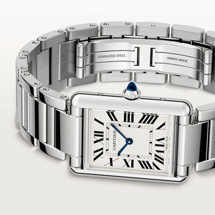 Cartier Tank Must Grand Modèle Mouvement Quartz Acier 33.7mm X 25.5mm WSTA0052 – Image 3