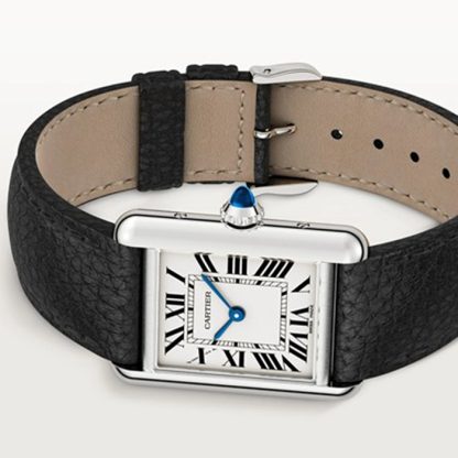 Cartier Tank Must Petit Modèle Mouvement Quartz Acier Cuir WSTA0110 – Image 4