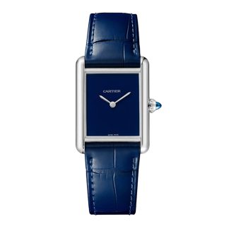 Cartier Tank Must Watch Grand Modèle Mouvement à Quartz Boîtier Acier WSTA0055