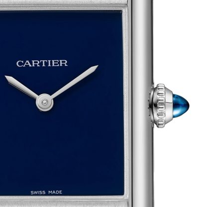 Cartier Tank Must Watch Grand Modèle Mouvement à Quartz Boîtier Acier WSTA0055 – Image 5