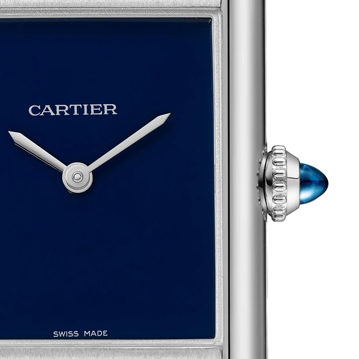 Cartier Tank Must Watch Grand Modèle Mouvement à Quartz Boîtier Acier WSTA0055 – Image 5