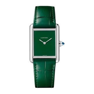 Cartier Tank Must Watch Grand Modèle Mouvement à quartz Boîtier acier WSTA0115