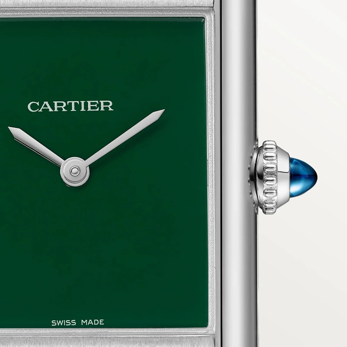 Cartier Tank Must Watch Grand Modèle Mouvement à quartz Boîtier acier WSTA0115 – Image 5