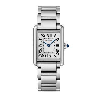 Cartier Tank Must Watch Grand Modèle Photovoltaïque SolarBeat™ Mouvement Boîtier Acier WSTA0092