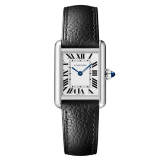 Cartier Tank Must Watch Petit Modèle Mouvement Photovoltaïque SolarBeat Boîtier Acier WSTA0119