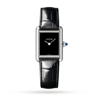 Cartier Tank Must Watch Petit Modèle Mouvement Quartz Boîtier Acier WSTA0071