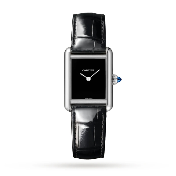 Cartier Tank Must Watch Petit Modèle Mouvement Quartz Boîtier Acier WSTA0071