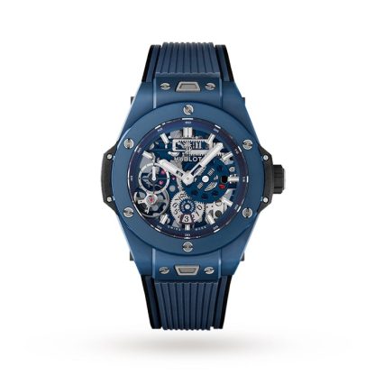 Hublot Big Bang MECA-10 Ceramic Blue Chronograph 45mm 414.EX.5123.RX