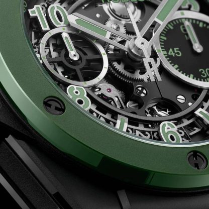 Hublot Big Bang Unico 42mm Montre Homme Vert The Watches Of Switzerland Group Exclusive 441.CG.1199.RX.WOG23 – Image 3