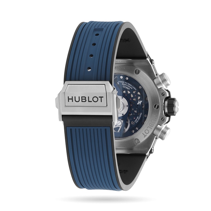 Hublot Big Bang Unico Titanium Blue 44mm Montre Homme 421.NX.5170.RX – Image 4