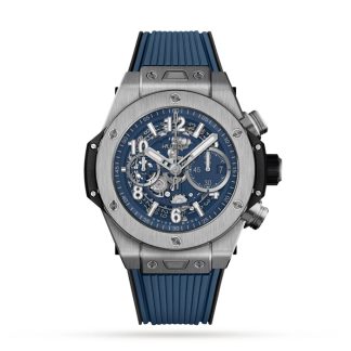 Hublot Big Bang Unico Titanium Blue 44mm Montre Homme 421.NX.5170.RX
