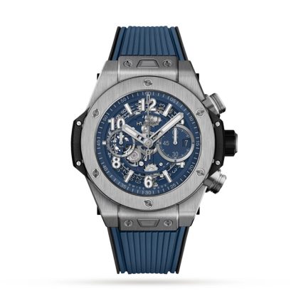 Hublot Big Bang Unico Titanium Blue 44mm Montre Homme 421.NX.5170.RX