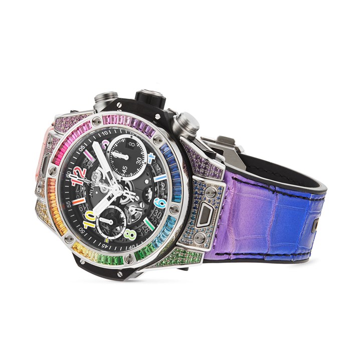 Hublot Big Bang Unico Titanium Rainbow 42mm 441.NX.1117.LR.0999 – Image 3