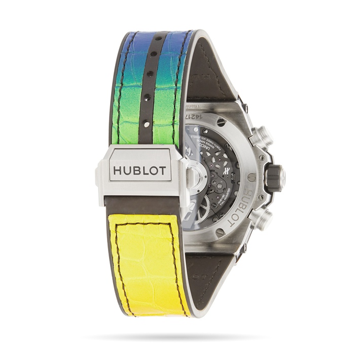 Hublot Big Bang Unico Titanium Rainbow 42mm 441.NX.1117.LR.0999 – Image 4