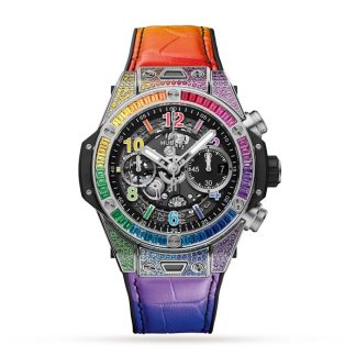 Hublot Big Bang Unico Titanium Rainbow 42mm 441.NX.1117.LR.0999