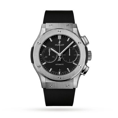 Hublot Classic Fushion Chronograph Titanium 45mm 521.NX.1171.RX