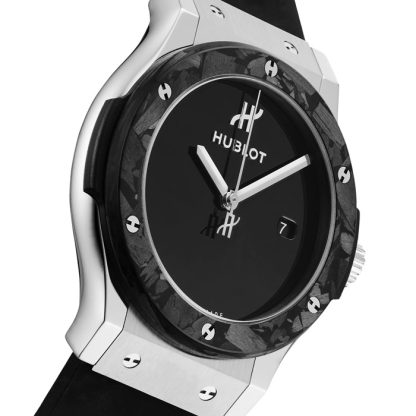 Hublot Classic Fusion 42mm Centenary Special Editon Montre Homme Noir The Watches of Switzerland Group Exclusive 542.NQ.1270.RX.WOS24 – Image 2