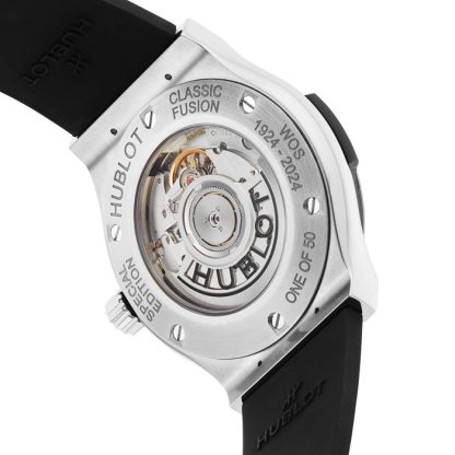 Hublot Classic Fusion 42mm Centenary Special Editon Montre Homme Noir The Watches of Switzerland Group Exclusive 542.NQ.1270.RX.WOS24 – Image 3