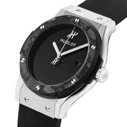 Hublot Classic Fusion 42mm Centenary Special Editon Montre Homme Noir The Watches of Switzerland Group Exclusive 542.NQ.1270.RX.WOS24 – Image 5