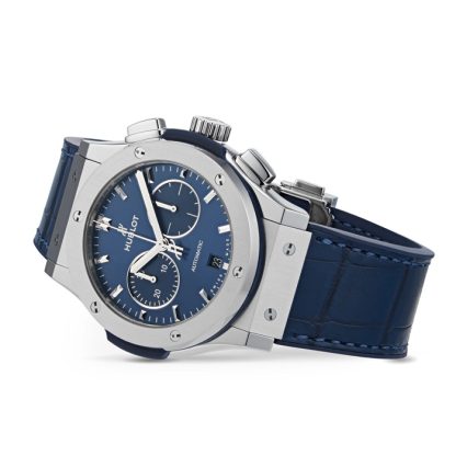 Hublot Classic Fusion Chronographe Bleu Titane 42mm 541.NX.7170.LR – Image 2