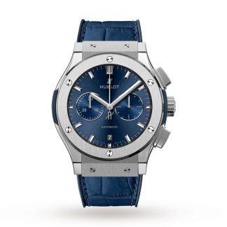 Hublot Classic Fusion Chronographe Bleu Titane 42mm 541.NX.7170.LR