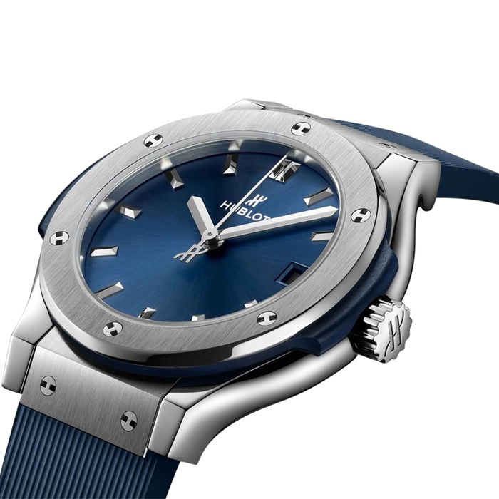 Hublot Classic Fusion Titanium Blue 33mm 581.NX.7170.RX.1104 – Image 4