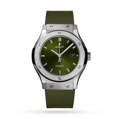 Hublot Classic Fusion Titanium Green 42mm 542.NX.8970.RX