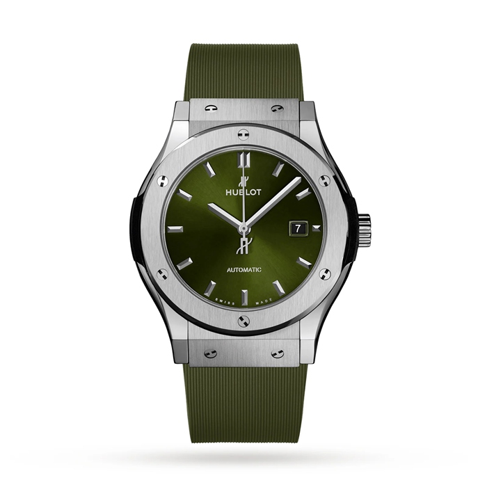 Hublot Classic Fusion Titanium Green 42mm 542.NX.8970.RX