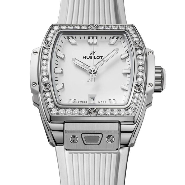 Hublot Spirit Of Big Bang Acier Blanc Diamants 32mm 682.SE.2010.RW.1204 – Image 2