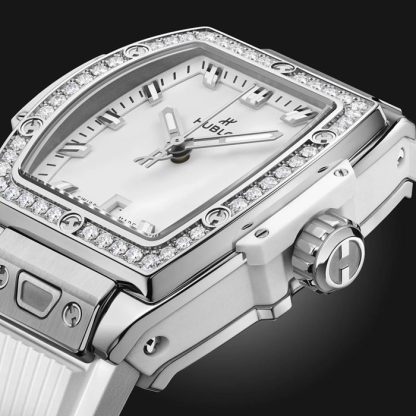 Hublot Spirit Of Big Bang Acier Blanc Diamants 32mm 682.SE.2010.RW.1204 – Image 3