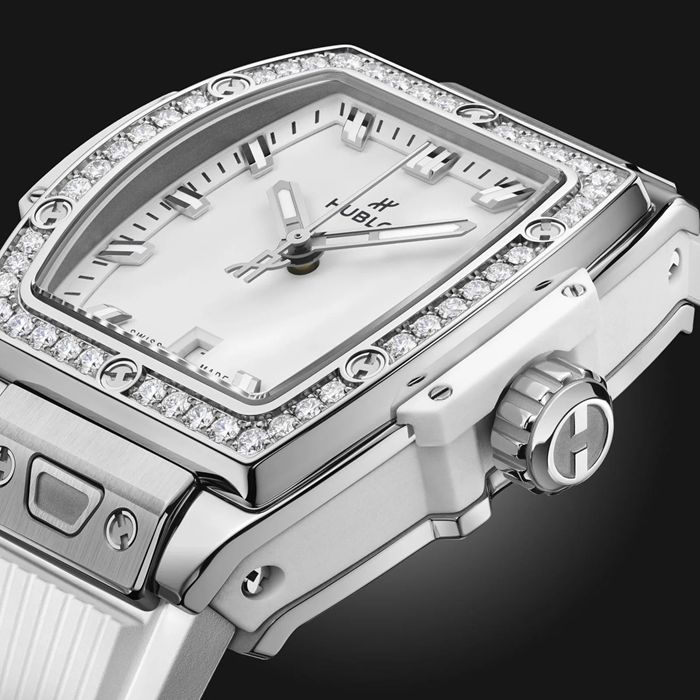 Hublot Spirit Of Big Bang Acier Blanc Diamants 32mm 682.SE.2010.RW.1204 – Image 3