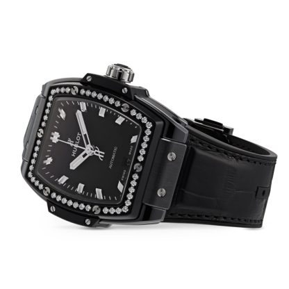 Hublot Spirit Of Big Bang Black Magic Diamonds 39mm 665.CX.1170.LR.1204 – Image 2