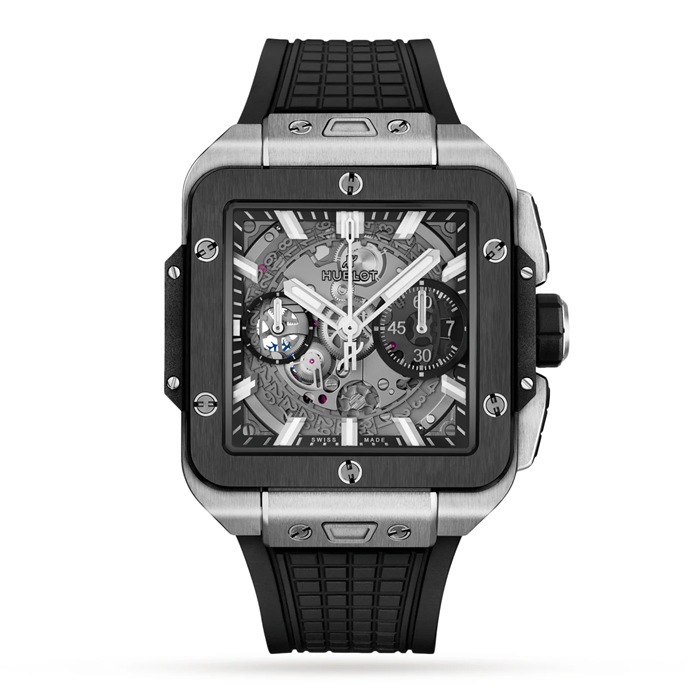Hublot Square Bang Unico Titanitum Ceramic 42mm Montre Homme 821.NM.0170.RX