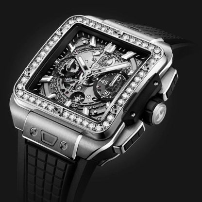Hublot Square Bang Unico Titanium Diamonds 42mm 821.NX.0170.RX.1204 – Image 3