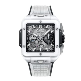 Hublot Square Bang Unico White Ceramic 42mm 821.HX.0170.RX