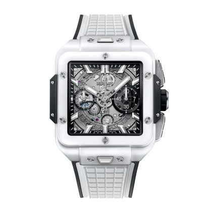 Hublot Square Bang Unico White Ceramic 42mm 821.HX.0170.RX
