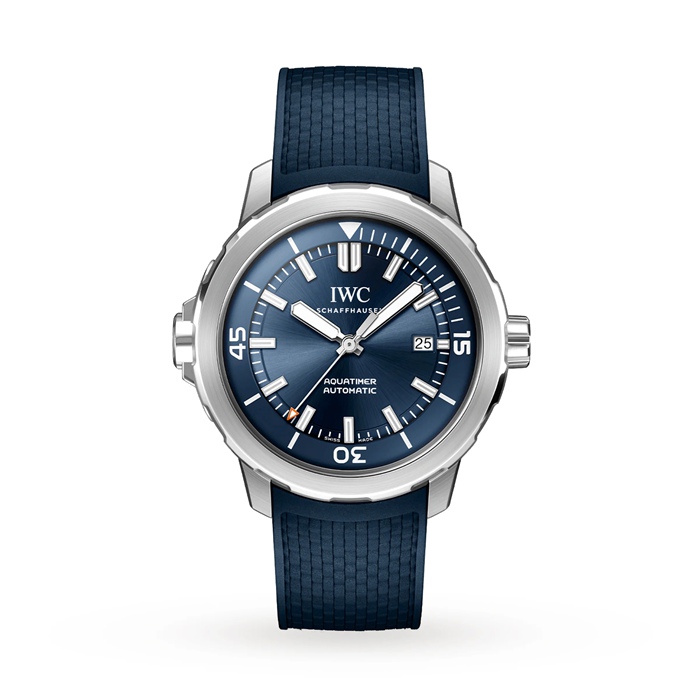 IWC Aquatimer Automatic 42mm Mens Watch Blue IW328801