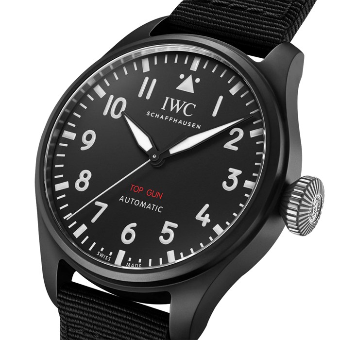 IWC Big Pilot Top Gun 43mm Montre Homme Noir IW329801 – Image 2