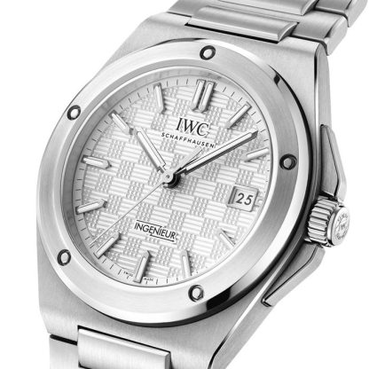 IWC Ingenieur Automatic 40mm Mens Watch Silver IW328902 – Image 2