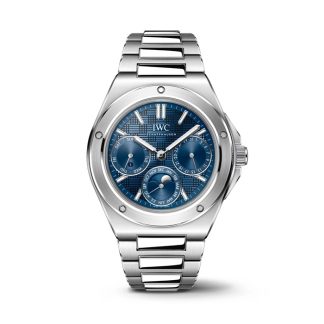 IWC Ingenieur Perpetual Calendar 41mm MensWatch Blue IW344903