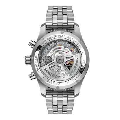 IWC Pilot Chronograph 41mm Mens Watch Black IW388113 – Image 2