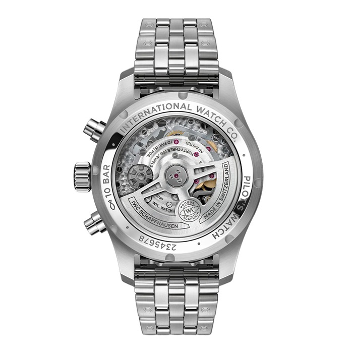 IWC Pilot Chronograph 41mm Mens Watch Black IW388113 – Image 2
