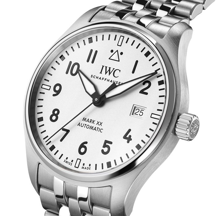 IWC Pilot Mark XX 40mm Montre Homme Blanc IW328208 – Image 2